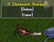 clockwork scorpion