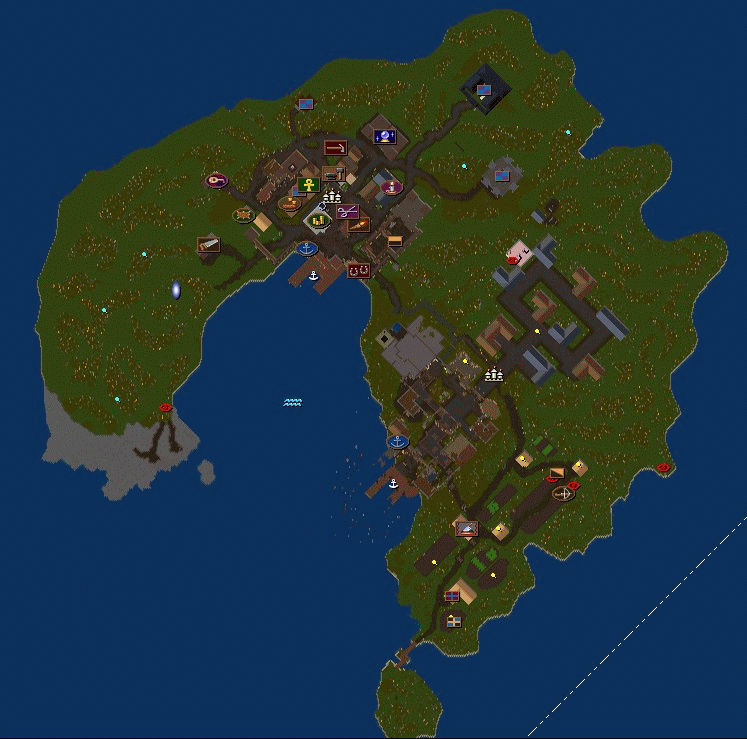 sun haven map