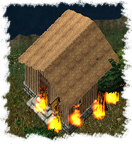 Arson at Dawn's home in Yew.