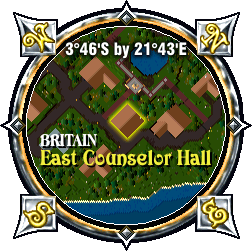 Map to East Counselor's Hall
