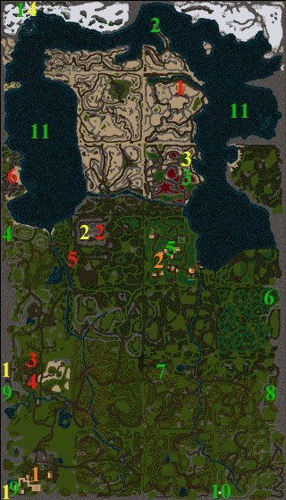 Map of the Lost Lands