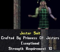 Princess of Jesters Suit