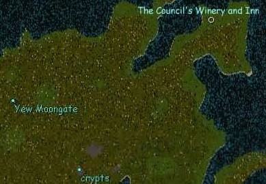 Screen Shot of OverHead Map of Establishment's Location.